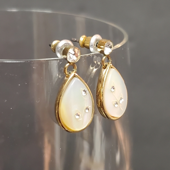 Monet Teardrop Earrings - Picture 3 of 9